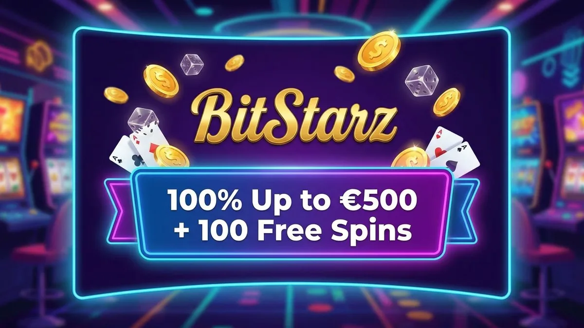 BitStarz bonus scherm